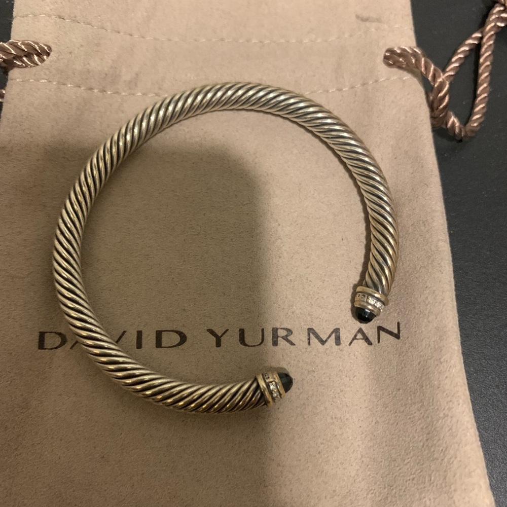 David Yurman cuff black - Medium